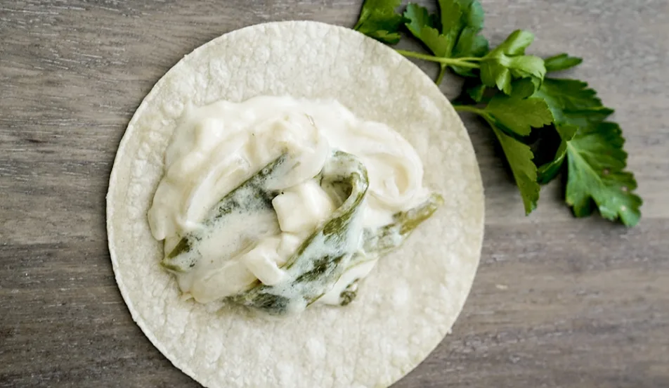 Rajas con Crema