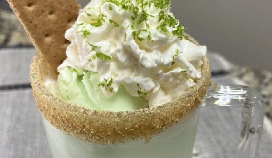 Key Lime Pie Float