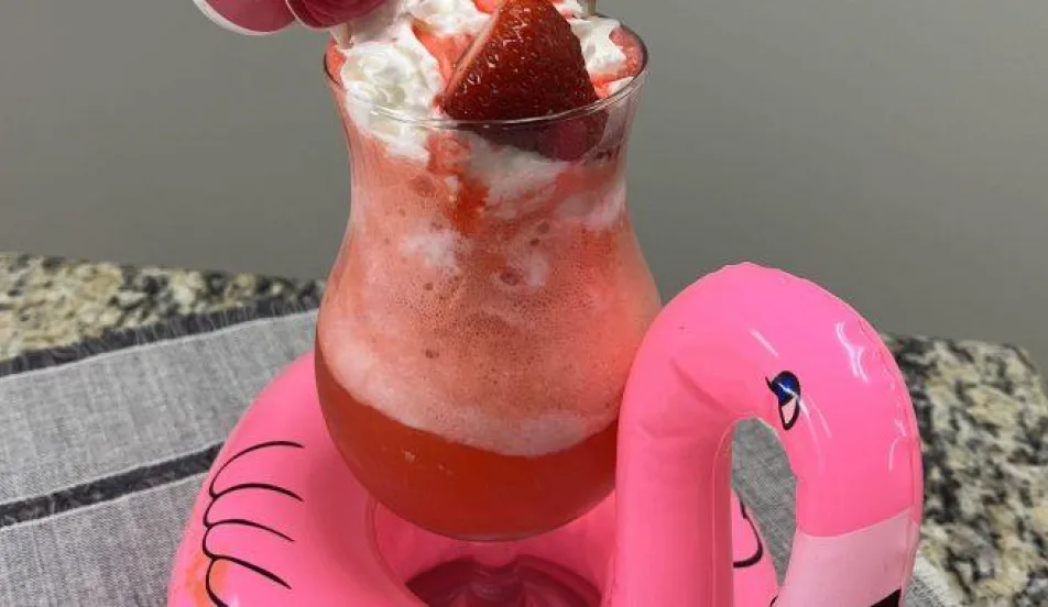 Fabulous Flamingo Float